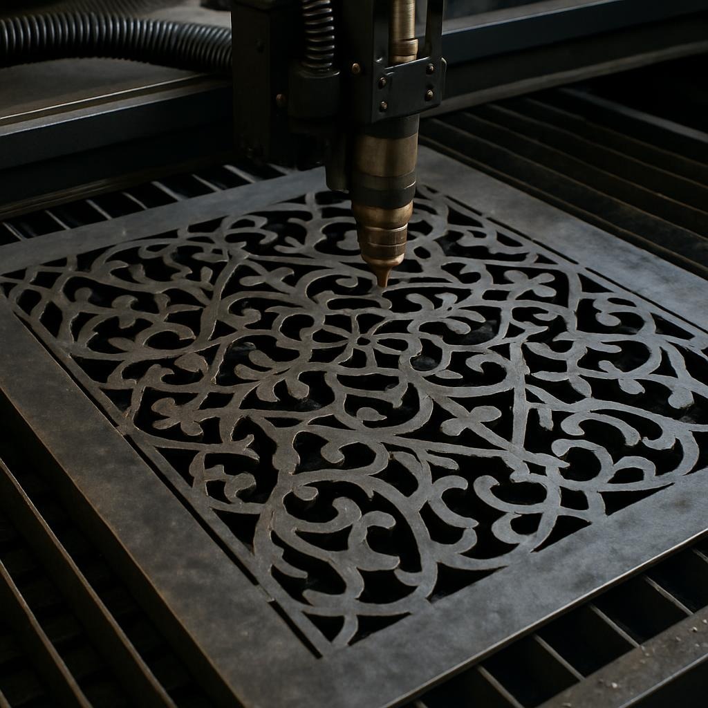 iron CNC jali